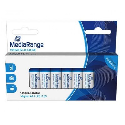 MediaRange Premium Alkaline Batterien - Mignon LR06 - AA - 10 pieces