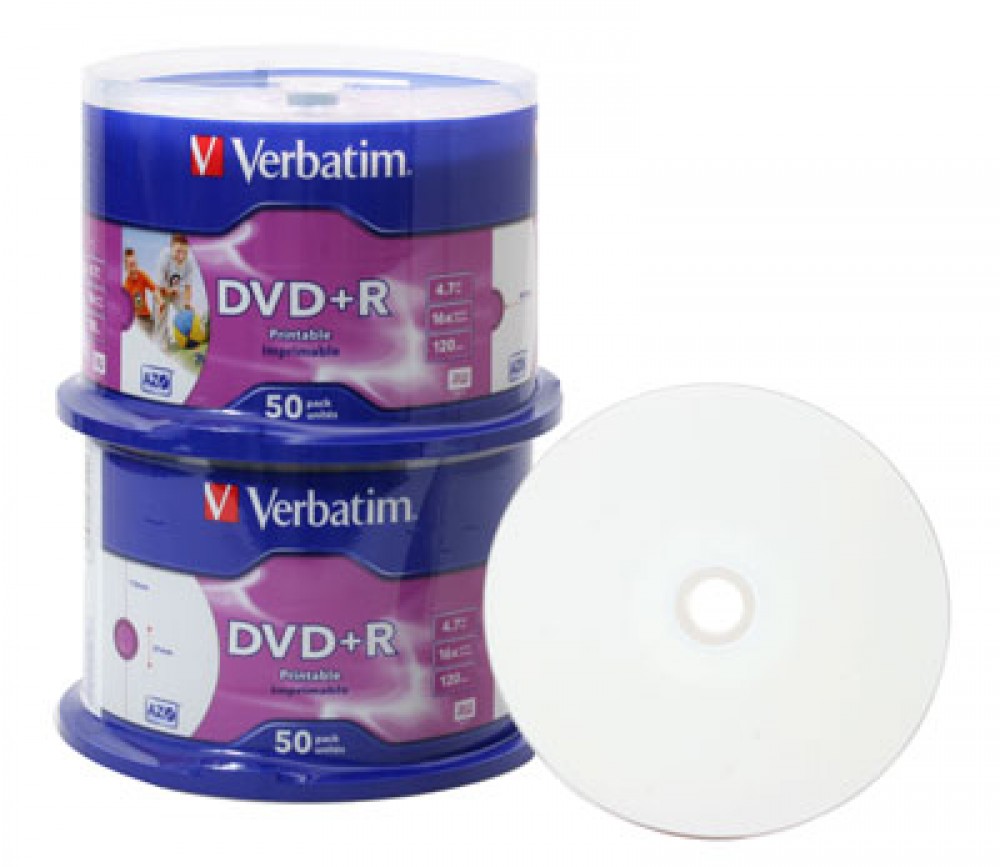 Promedia Lot De 5 DVD-R 4.7Go Blanc Imprimable - Qualité Professionnelle - Vitesse 16x - Idéal Stockage
