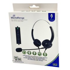 Casque st�r�o avec microphone de MediaRange