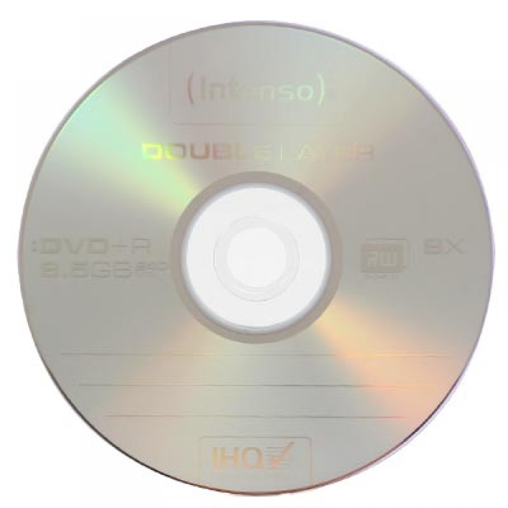 Intenso DVD+R Double Layer 8.5 GB 8x imprimée 100 pièce