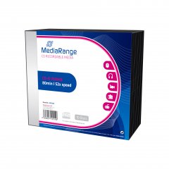 MediaRange CD-R 700 MB 52x imprimée 10 pièces MediaRange CD-R 700 MB 52x imprimée 10 pièces