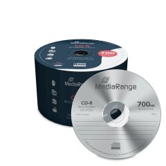 MediaRange CD-R 700 MB 52x imprim�e 50 pi�ces