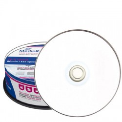 MediaRange Waterguard Photo Inkjet CD-R 700 MB 52x imprimable 25 pi�ces