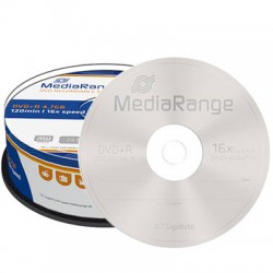 MediaRange DVD+R 4.7 GB 16x imprim�e 25 pi�ces 