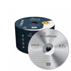 MediaRange DVD+R 4.7 GB 16x imprim�e 25 pi�ces 