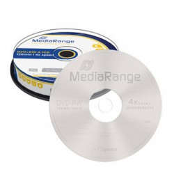 MediaRange DVD+RW 4.7 GB 4x imprim�e 10 pi�ces