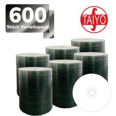 Taiyo Yuden DVD-R 4.7 GB 16x imprimable 600 pi�ces