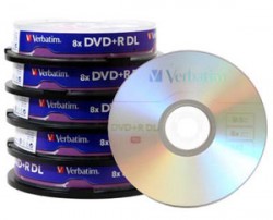 Verbatim DVD+R Double Layer 8.5 GB 8x imprim�e 50 pi�ce
