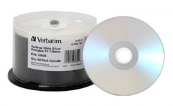 Verbatim Professional DVD-R 4.7 GB 16x imprimable argen Verbatim Professional DVD-R 4.7 GB 16x imprimable argen